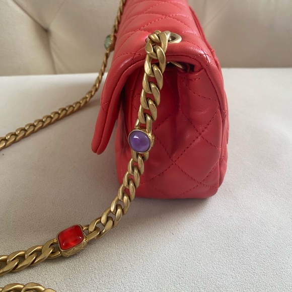 Chanel Quilted Lambskin Mini Rectangular with jewels chain - Picture 9 of 16